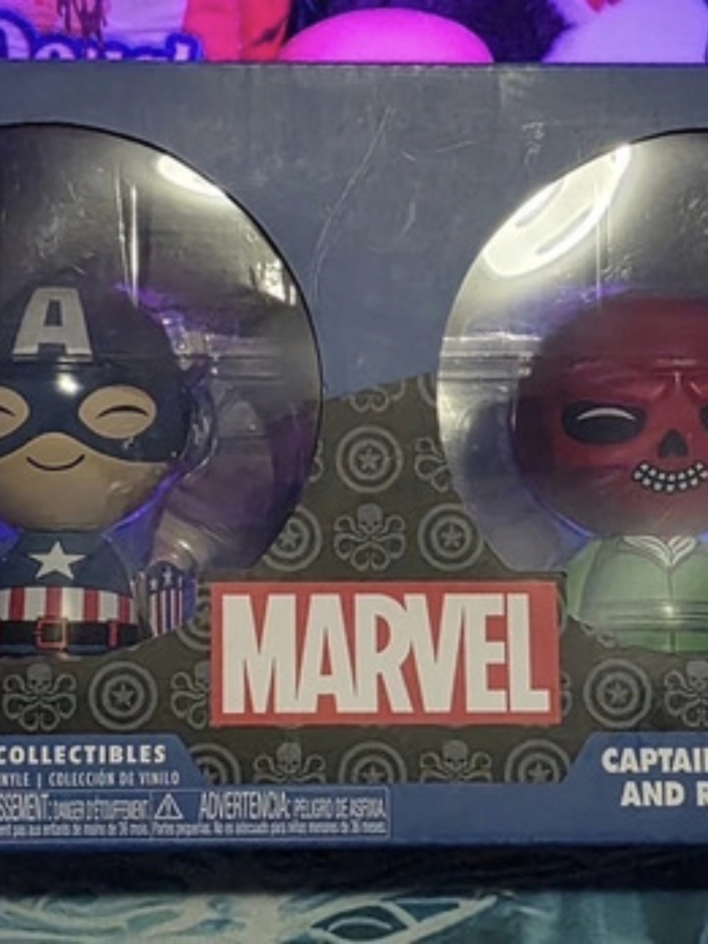 Funko Dorbz Marvel Captain America and Red Skull 2-Pack